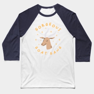 Gorgeous Goat Gang Baseball T-Shirt